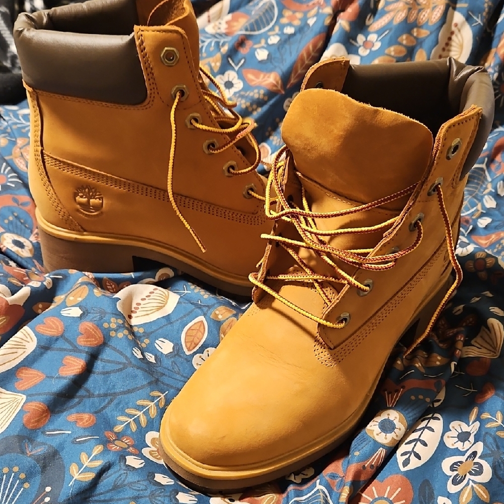 Timberland Honey Leather Boots